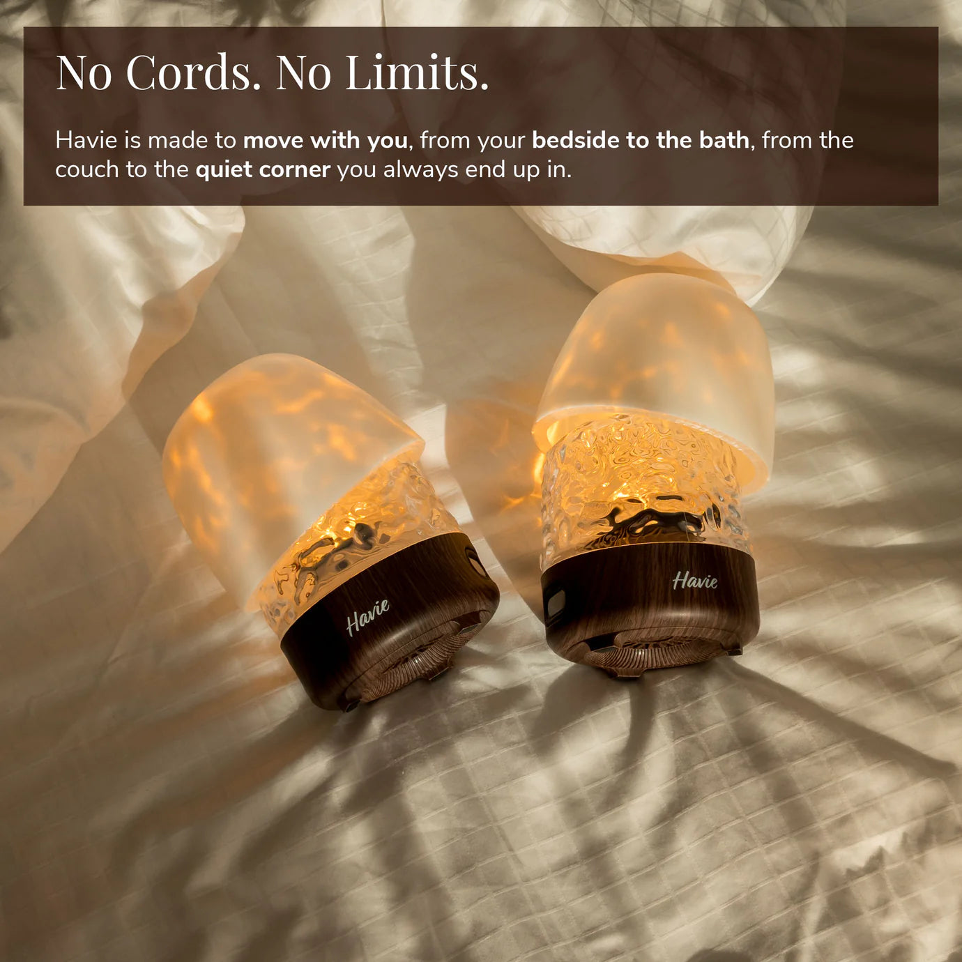 The Havie Lamp | Night Light & Noise Machine