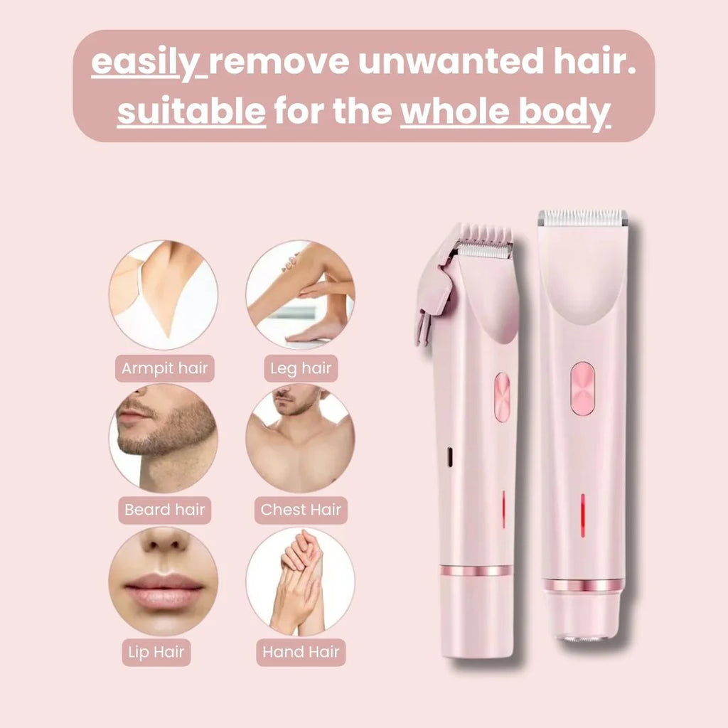 Dual Trimmer 2-in-1 Silky Smooth Skin