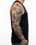 Twin Dragons & Yin Yang Sleeve