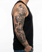 Twin Dragons & Yin Yang Sleeve